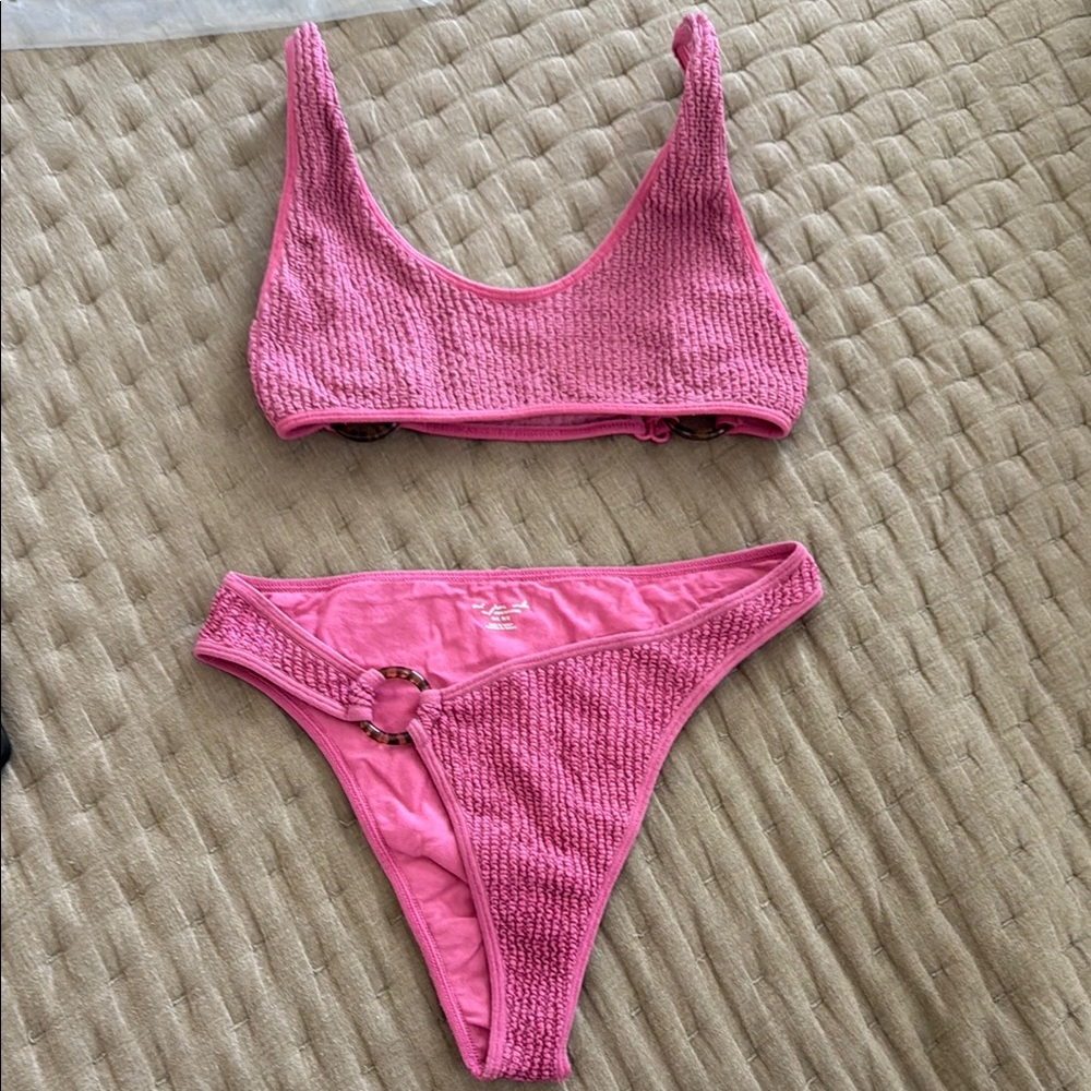 Urban Outfitters Pink Bikini Set